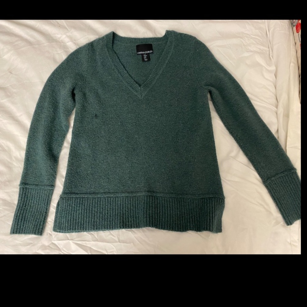 Green sweater